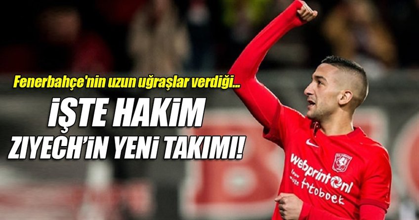 Ziyech'in menajeri açıkladı: Anlaştık...