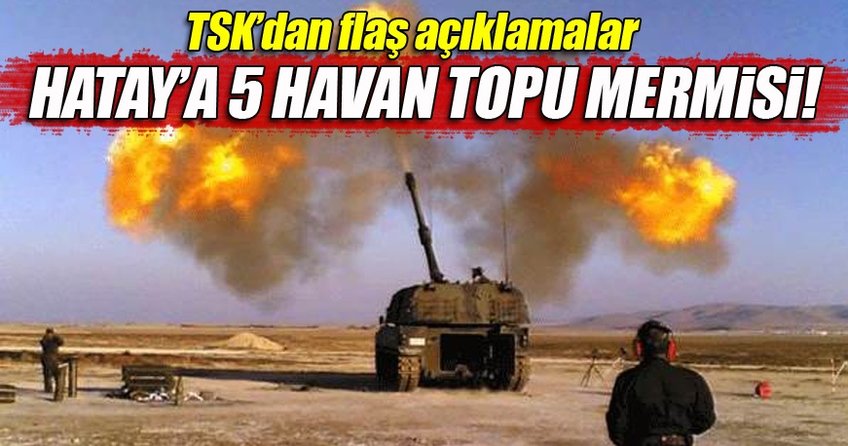 Afrin'den 5 adet top mermisi geldi!