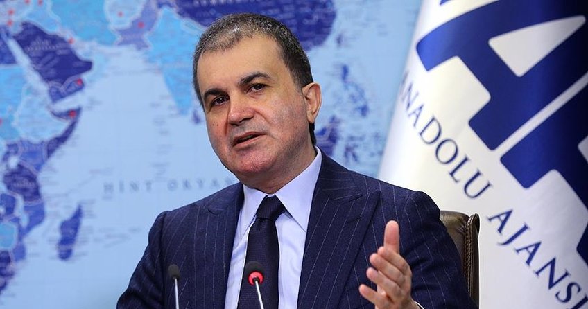 AB Bakanı Ömer Çelik: ''Türkiye ile aralarına Berlin duvarı örüyorlar'' dedi.