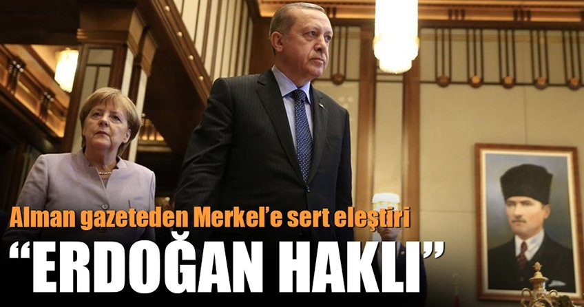 Alman gazeteden Merkele çok sert eleştiri