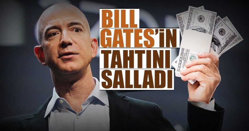 Amazon’un kurucusu dünyanın en zengin kişisi oldu