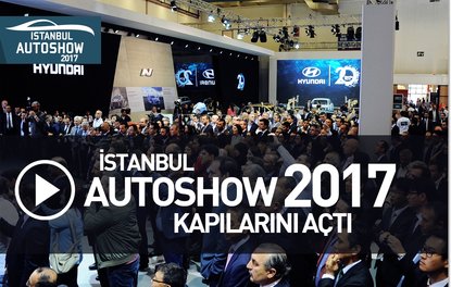 İstanbul autoshow kapılarını açtı