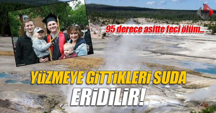 Yüzmeye gittikleri suda eridiler!