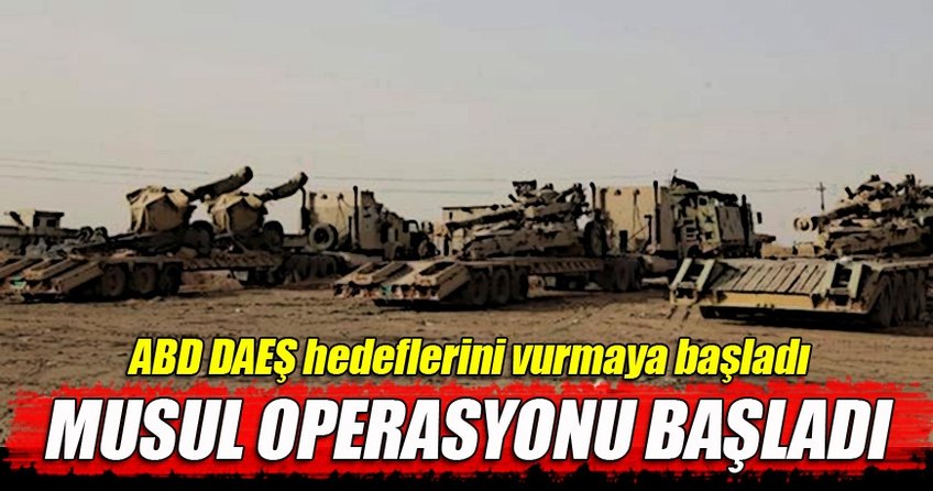 ABD DEAŞ hedeflerini vurmaya başladı!