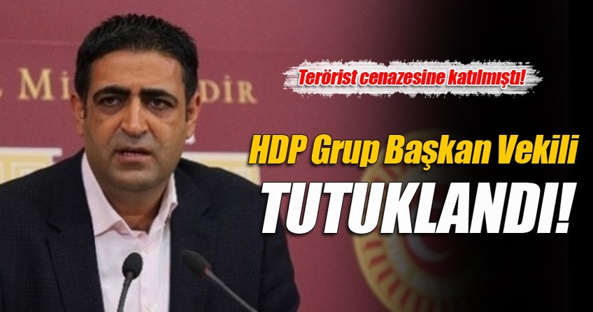 HDP'nin Grup Başkan Vekili tutuklandı