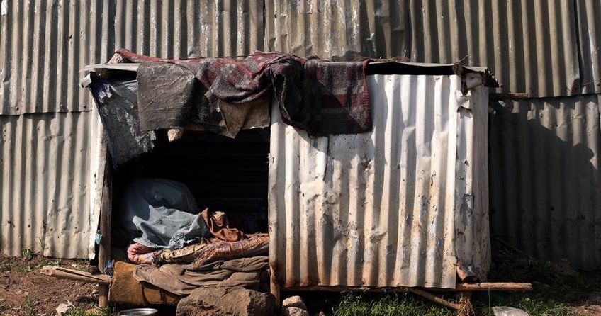 Etiyopya’da yoksulların yeni yaşam alanı teneke evler