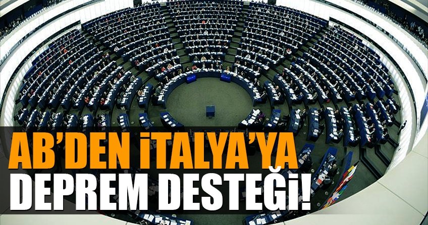 ABden İtalyaya deprem desteği