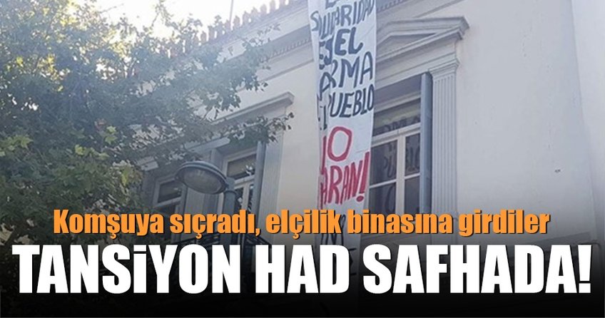 Atina'da anarşistler İspanya büyükelçiliğine girdi