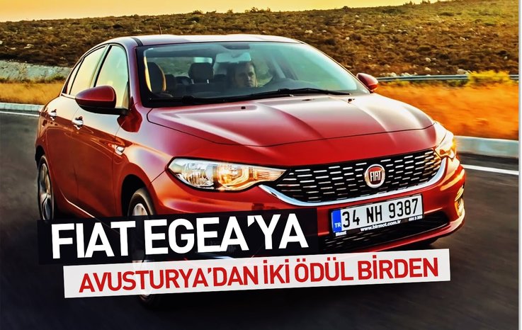 FİAT EGEA’YA AVUSTURYA’DAN İKİ ÖDÜL BİRDEN
