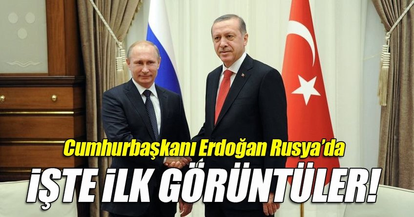 Cumhurbaşkanı Erdoğan, Türkiye-Rusya Üst Düzey İşbirliği Konseyi toplantısında