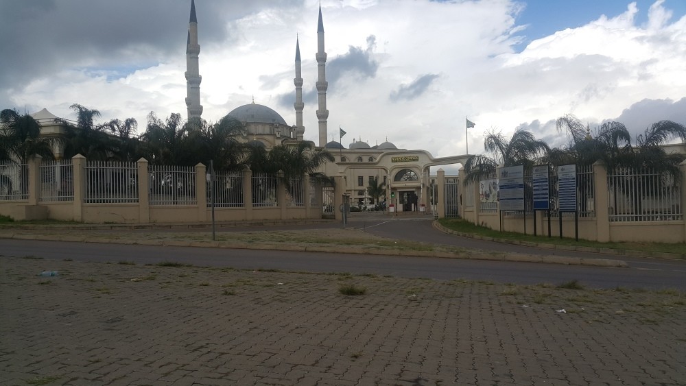 The Nizamiye complex is the biggest FETu00d6 compound in South Africa that includes mosque, school, dormitory, shops and even a private cemetery.