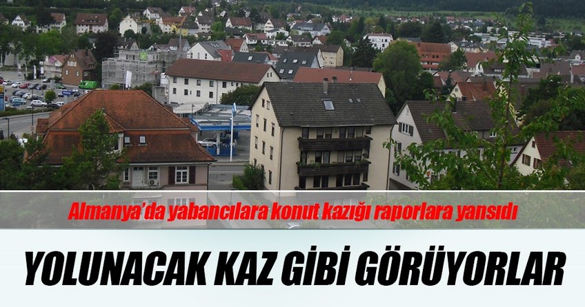 Almanyada yabancılara konut kazığı