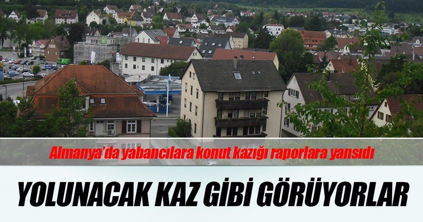 Almanya’da yabancılara konut kazığı