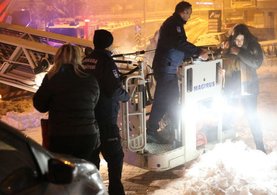 Ankara Çukurambar'da yangın: 30 kişi hastaneye kaldırıldı