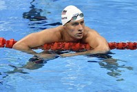 In this Aug. 9, 2016, file photo, United States' Ryan Lochte checks his time after a men' 4x200-meter freestyle relay heat during the swimming competitions at the 2016 Summer Olympics in Rio de Janeiro. (AP Photo)