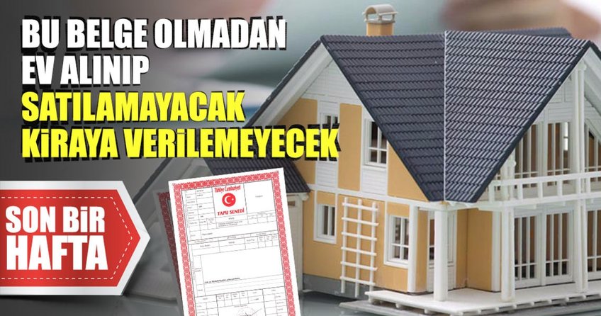 Ev sahipleri dikkat! EKB için 2 Mayıs son gün!