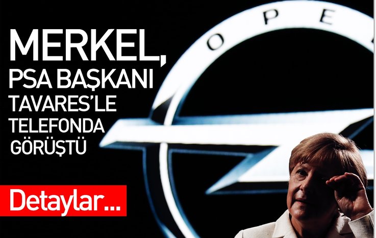 MERKEL, PSA BAŞKANI TAVARES’LE TELEFONDA GÖRÜŞTÜ