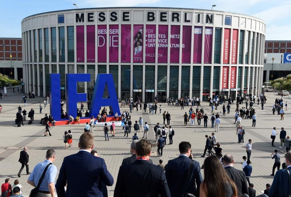 The IFA trade show venue in Berlin (AFP Photo)