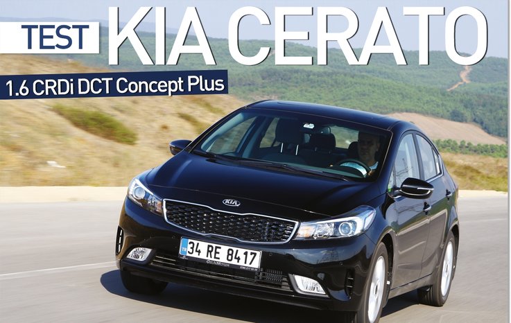 TEST · KİA CERATO 1.6 CRDİ DCT CONCEPT PLUS