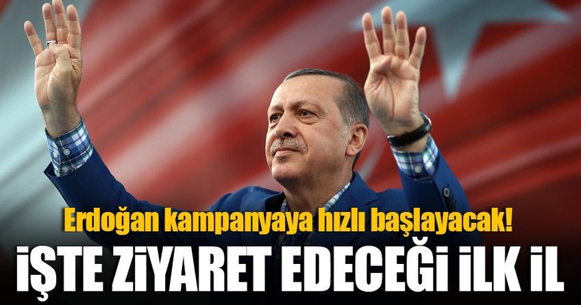 Cumhurbaşkanı Erdoğan sahaya iniyor