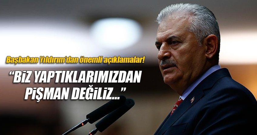 Başbakan Binali Yıldırım Göç ve Mülteciler Konferansı'nda önemli açıklamalarda bulundu.