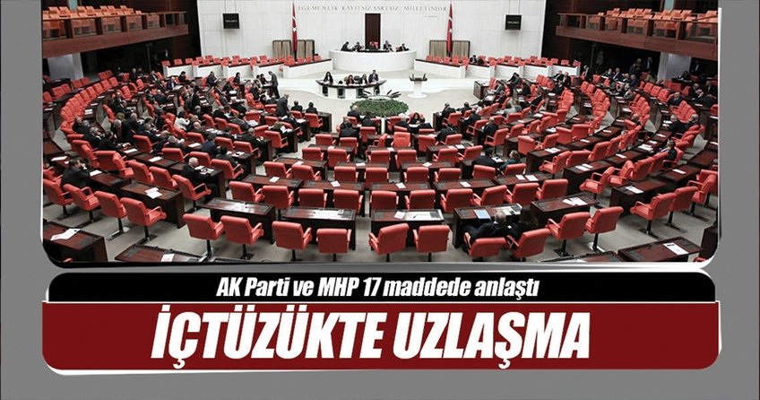 İçtüzükte uzlaşma