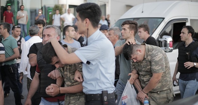 At least 1,563 pro-coup military personnel detained across Turkey
