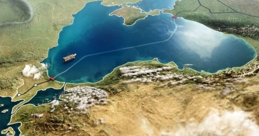 Türk Akımı'nın Rusya kesiminde ilk 50 kilometrelik inşaat dün tamamlandı
