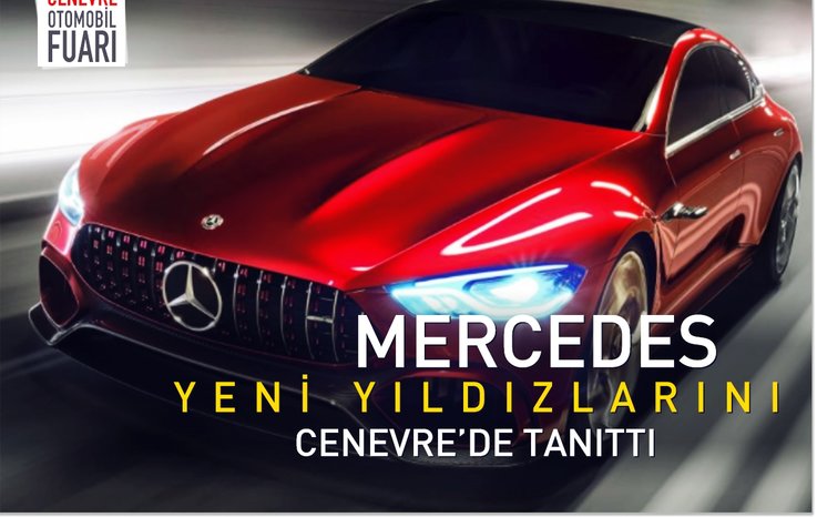 MERCEDES YENİ YILDIZLARINI CENEVRE’DE TANITTI
