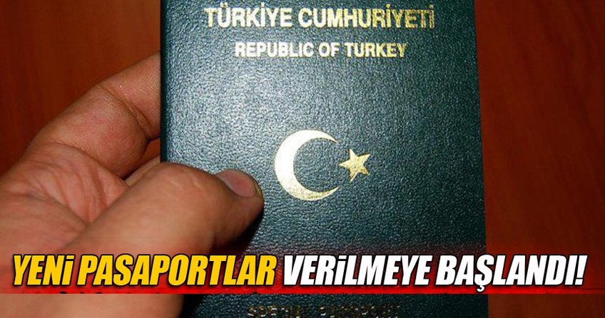 Yeni nesil pasaportlar, Türkiye'nin dış temsilciliklerinde verilmeye başlandı.