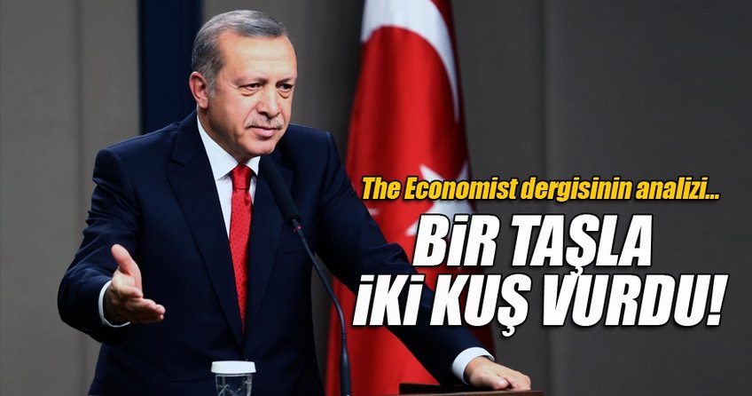 Cumhurbaşkanı Erdoğan, hem sınırı DEAŞ’tan temizledi hem de YPG’nin önünü kesti