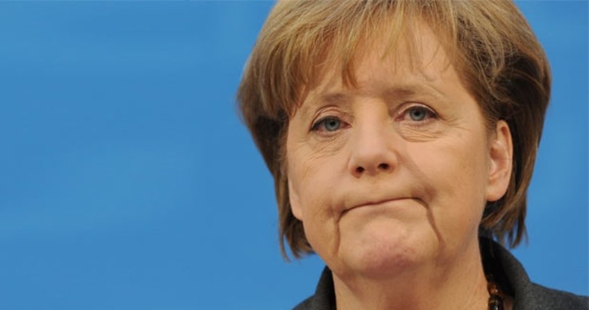 Merkel’i topa tuttular