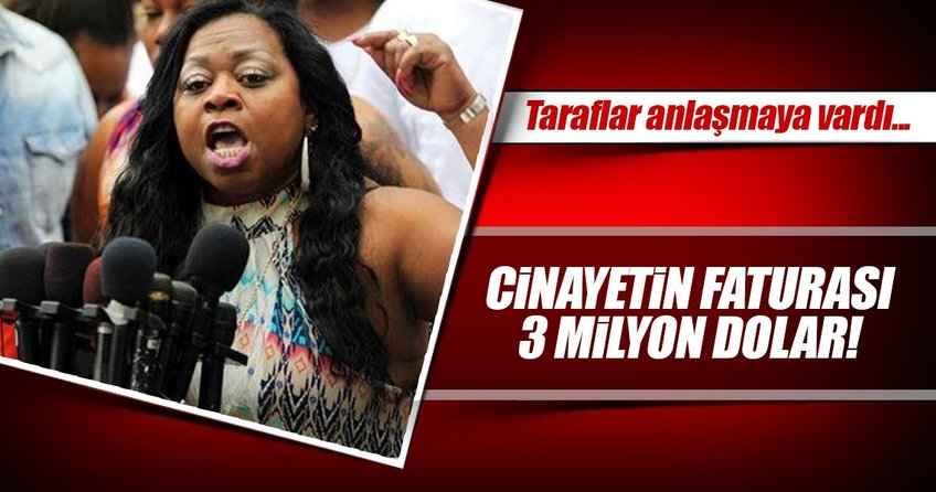 Polis cinayetine 3 milyon $ tazminat