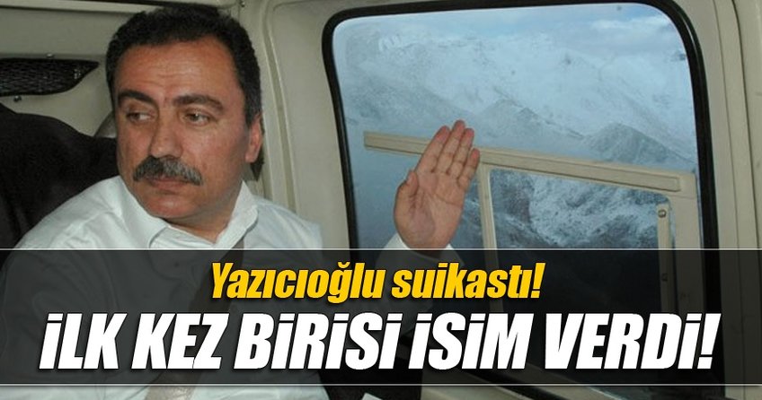 Muhsin Yazıcıoğlu ölümü ile ilgili isim verildi