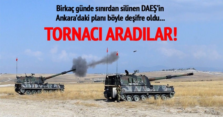 DAEŞ militanları Ankara'da tornacı aradı