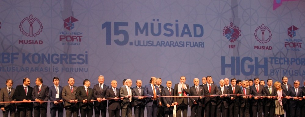  The opening ceremony of the 15th Mu00dcSu0130AD Expo, which was attended by President Recep Tayyip Erdou011fan, was held in Istanbul in 2014. Mu00dcSu0130AD prepares to open the 16th Mu00dcSu0130AD Expo tomorrow.
