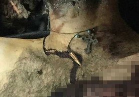 Etkisiz hale getirilen teröristin boynunda haç kolye bulundu