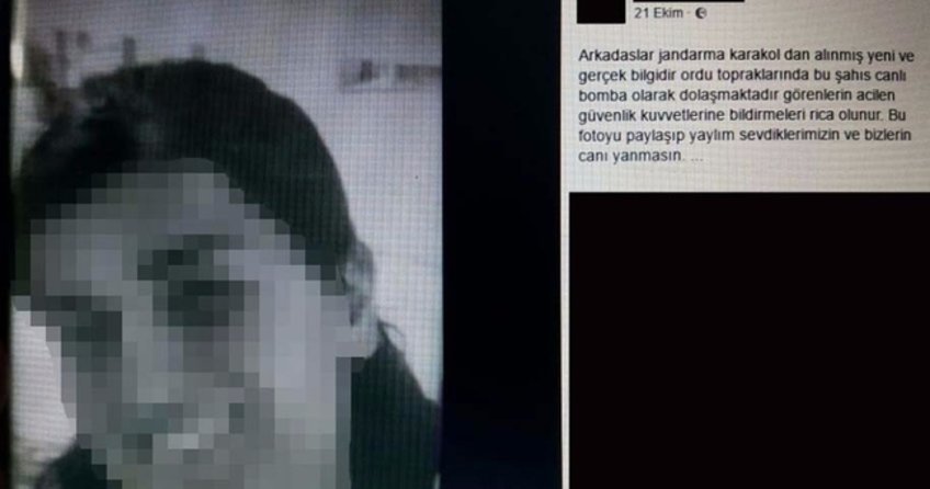 Sevdiği kişi ile kaçan kızlarını ’canlı bomba’ diye ihbar etti