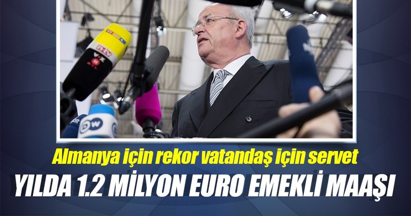 Almanyada rekor emekli maaşı