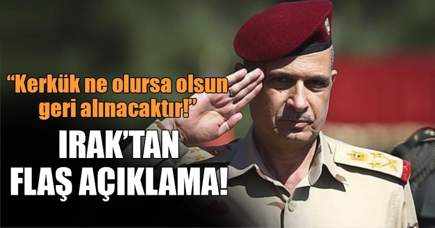 Irak’tan flaş açıklama!