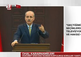 Bakanlar Kurulu'nun ardından Numan Kurtulmuş'tan önemli açıklamalar