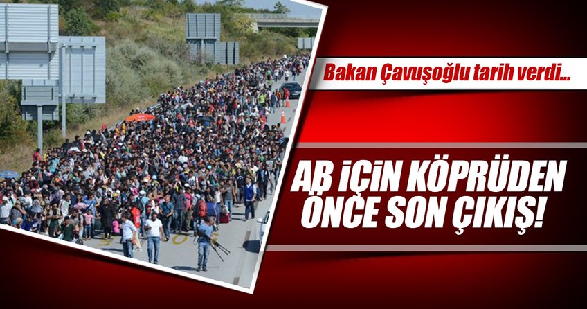 Dışişleri Bakanı Çavuşoğlundan flaş Vize açıklaması