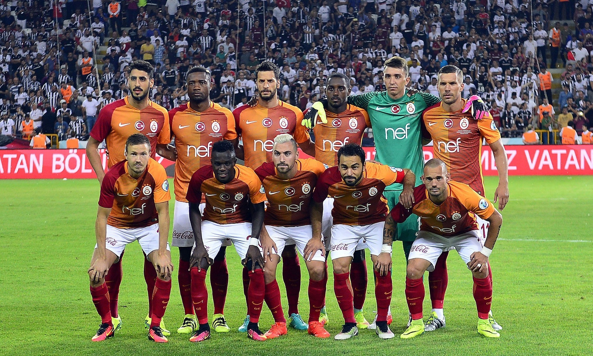 Galatasaray crowned winner of 2016 Turkish Super Cup | Daily Sabah 