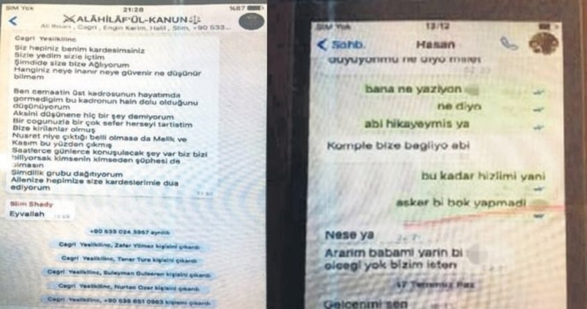 İhanetin belgesi WhatsApp’tan çıktı