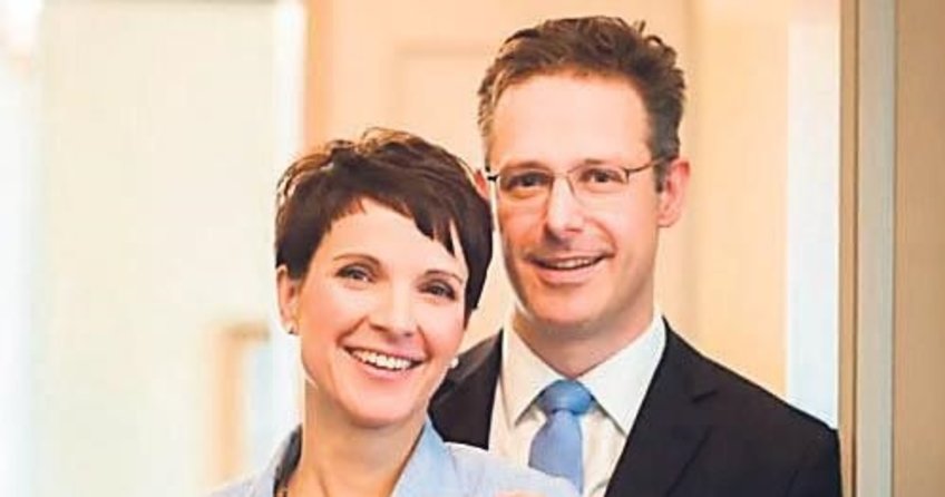AfD’nin lideri Petry evlendi