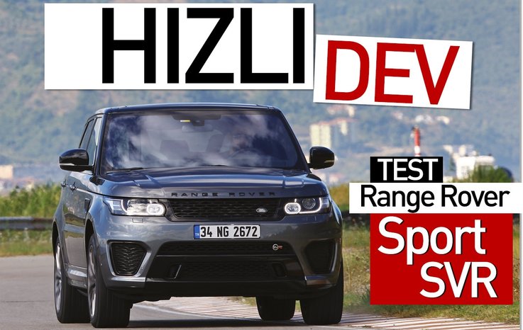 TEST · RANGE ROVER SPORT SVR