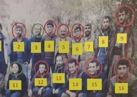 Terör örgütü PKK'nın üst düzey 16 yöneticisinden 9'u öldürüldü