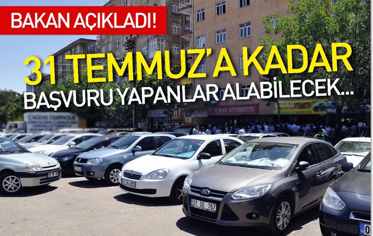 BAKAN AÇIKLADI! 31 TEMMUZ’A KADAR BAŞVURU YAPANLAR ALABİLECEK…