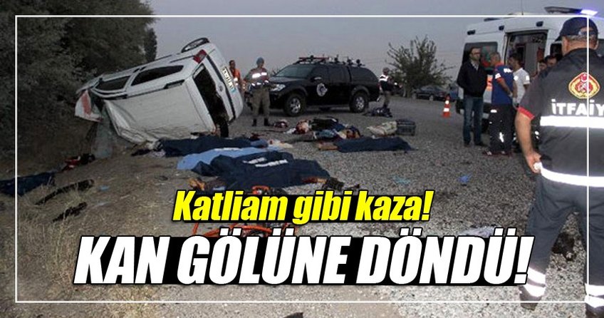 Katliam gibi kaza: 7 ölü!