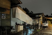 This picture shows an area where British child sex-abuser Richard Huckle roamed the streets taking pictures of children in this predomintly poor Indian community, according to witnesses, in Kuala Lumpur on June 3, 2016 (AFP Photo